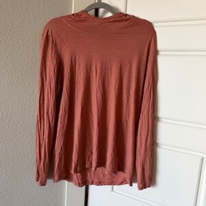 Smartwool Active Ultralite Hoodie Merino Wool size Extra Large Burn Orange